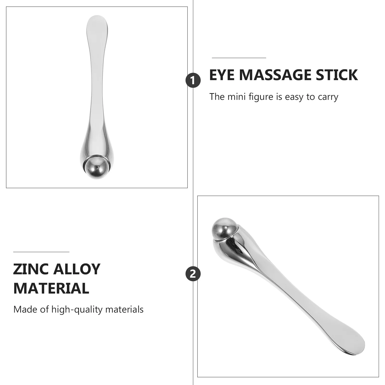 1Pcs Eye Massage Stick Dark Circles Remover Puffiness Reducer Travel Friendly Gift Eye Massager Face Massager Massage Roller