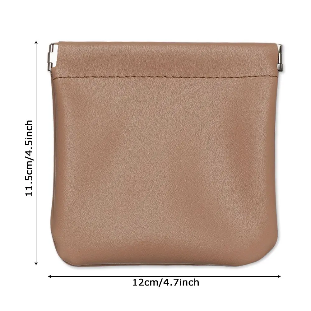 Fashion PU Leather Earphone Storage Bag Coin Purses Mini Wallet Key Organizer Money Pouch Women Credit Card Holder Pocket