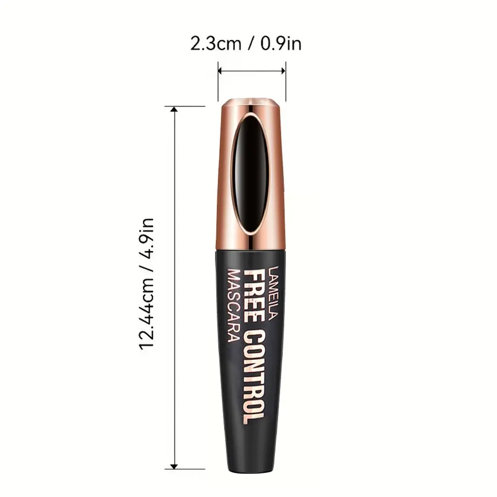 1pc 8d Silk Fiber Eyelash Mascara Waterproof Thick Lengthening MascaraCurling Long Black Extension