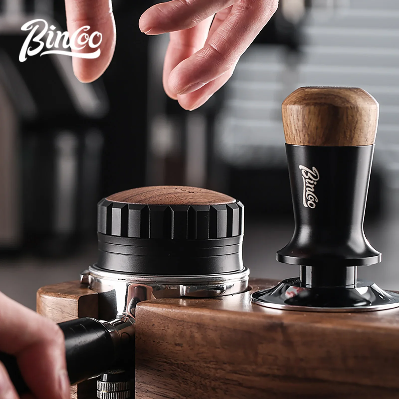 Bincoo Coffee Distributor Tool/Leveler 3 Angled Espresso Distribution Tamper For 51mm 58mm Portafilter Home Barista Accessories