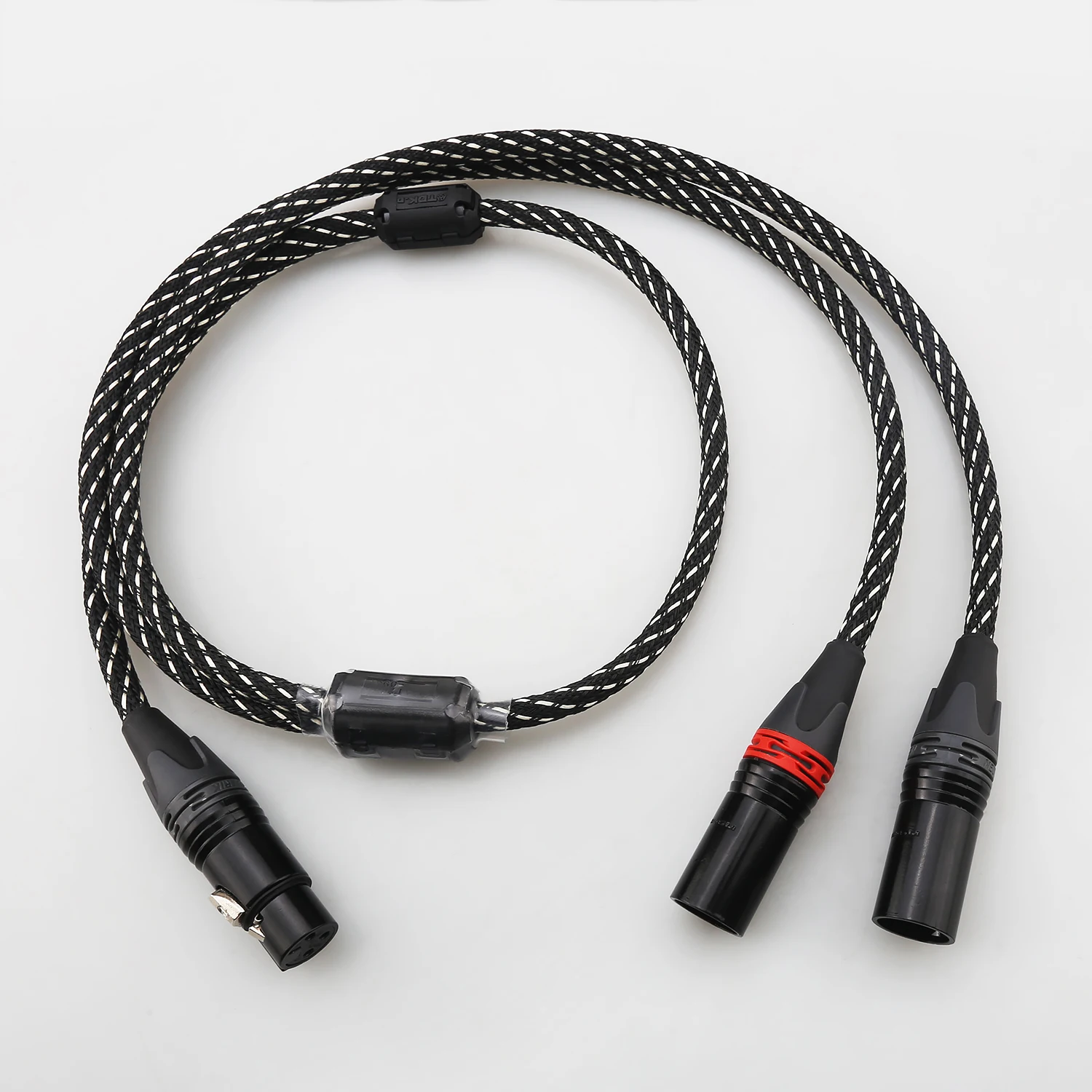 

audiocrast XLR (3-Pin) Male/Female Plug to 2-XLR Female (Male) Jacks Y-Splitter OFC Cable for Microphone Recorder Home Theater