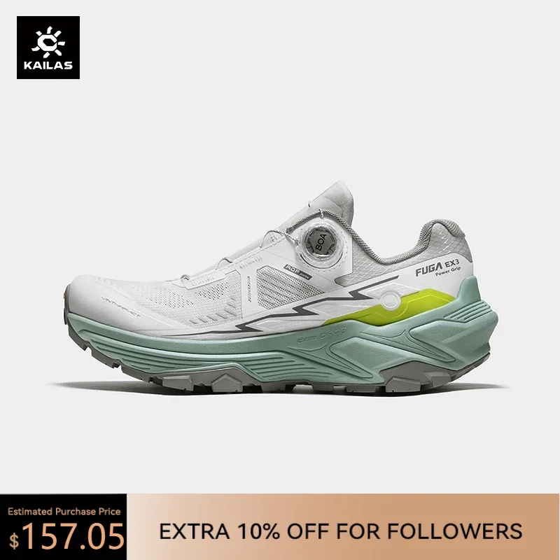 KAILAS Fuga EX 3 BOA Trail Running Shoes Women's Athletic Sneakers Sports Walking Hiking Breathable Professional Shoes KS2413215