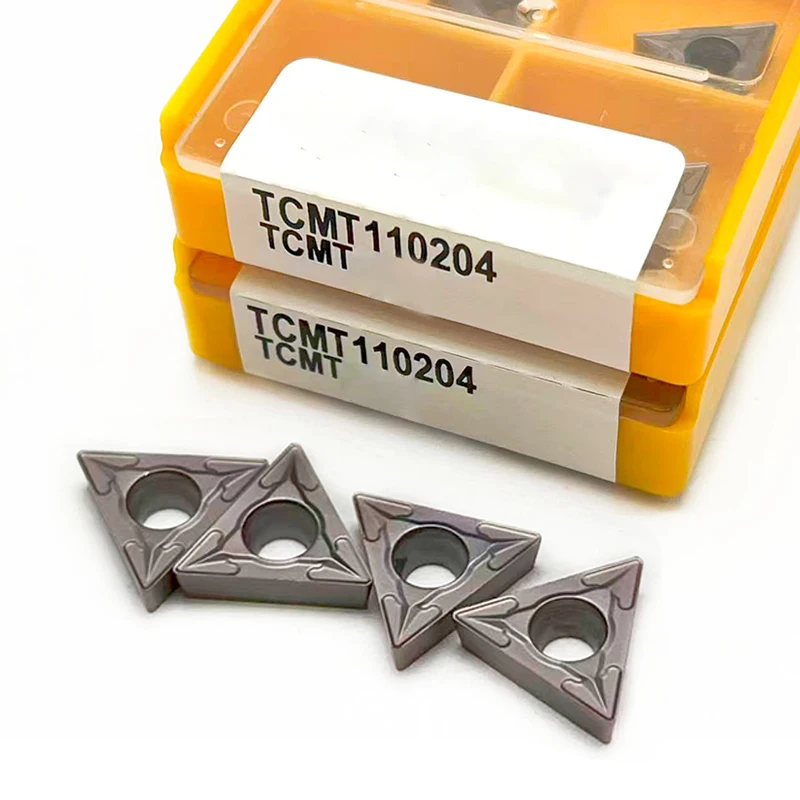 

Triangular Diamond CNC Turning Insert TCMT16T304 16T308 VP15TF UE6020 Boring Insert Specialized For Stainless Steel And Steel