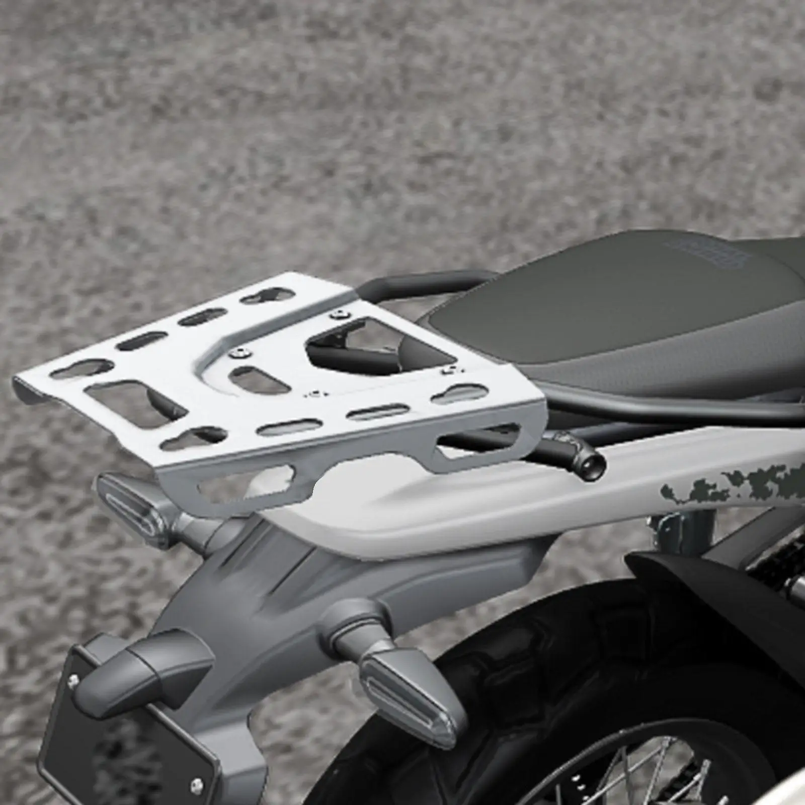 

Motorcycle Cargo Rack Metal Mounting Bracket Practical Motorbike Accessories Rear Trunk Bracket for Himalayan 450 2024 2025