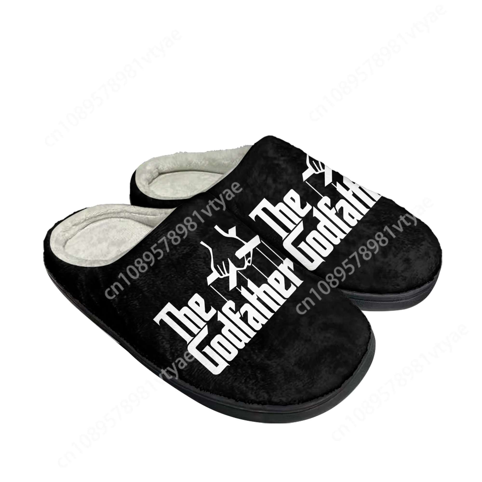 

The Godfather Trilogy Home Cotton Custom Slippers Mens Womens Sandals Plush Casual Keep Warm Shoes Thermal Indoor Slipper Shoe