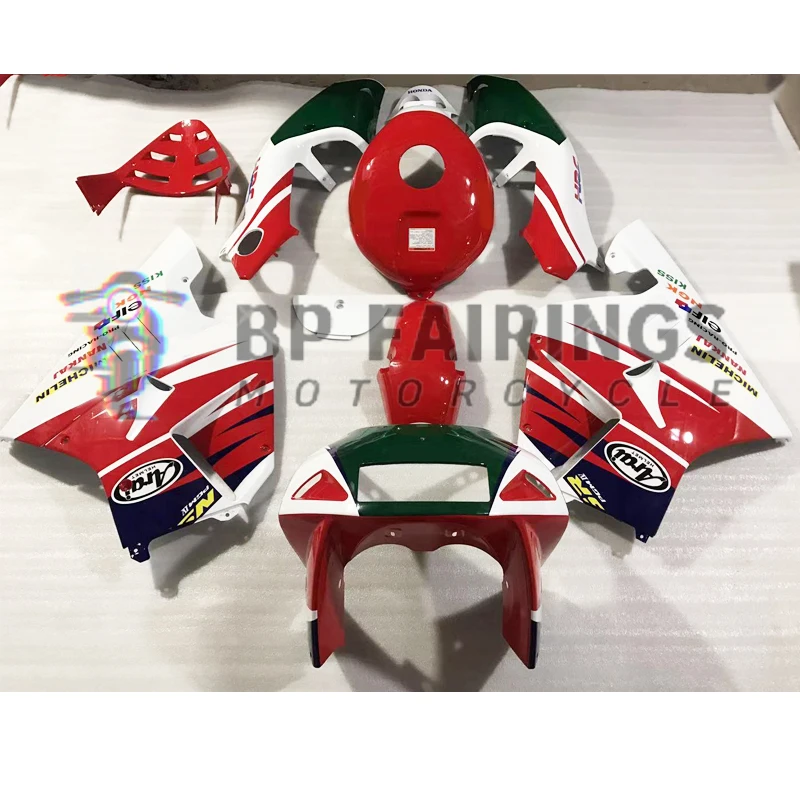 Motorcycle Fairings Kit Fit For HONDA NSR250 PGM4 P4 MC28 Bodywork Set High Quality Abs Injection Red White