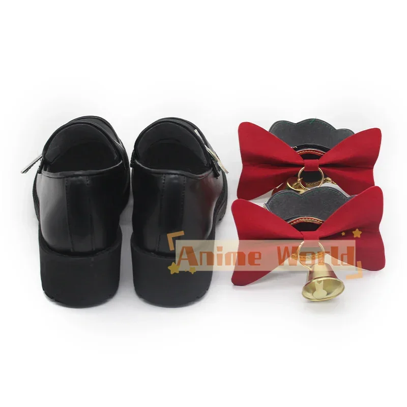 Honkai Star Rail Hyacine Scarpe Cosplay Stivali di Carnevale di Halloween Realizzati su misura