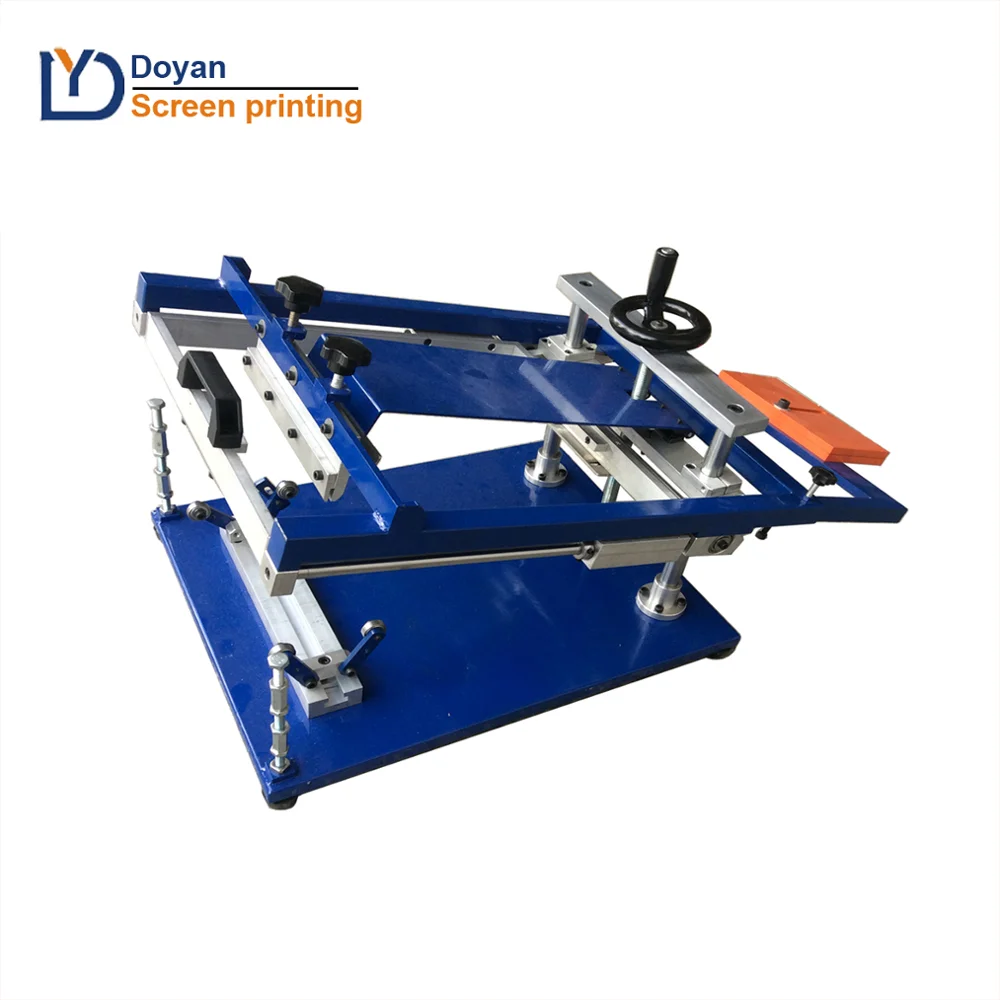 Silk Screen Manual Cylindrical Round Printer/screen Printing Machine