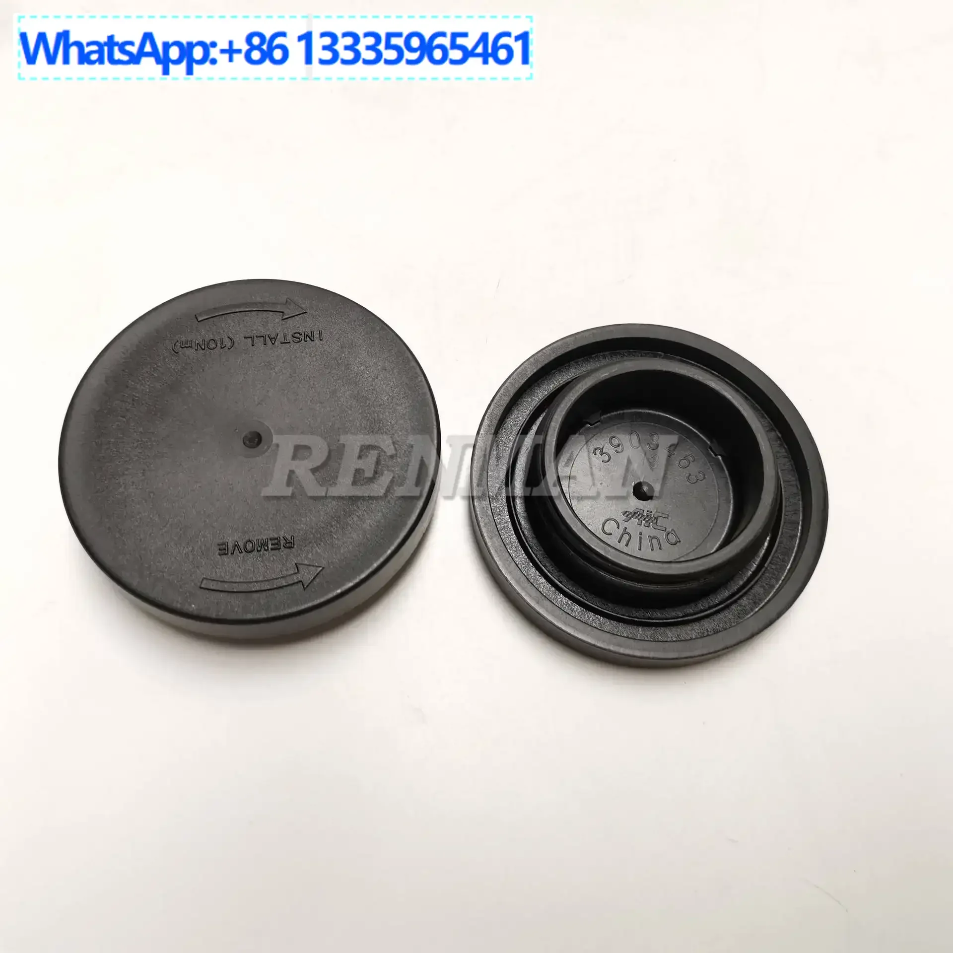 

10Pcs Adapted to Cummins 4D/6D102/QSB9.3 Oil Pump Gear Chamber Drive Hole Cover 3903463 Pad 3903475