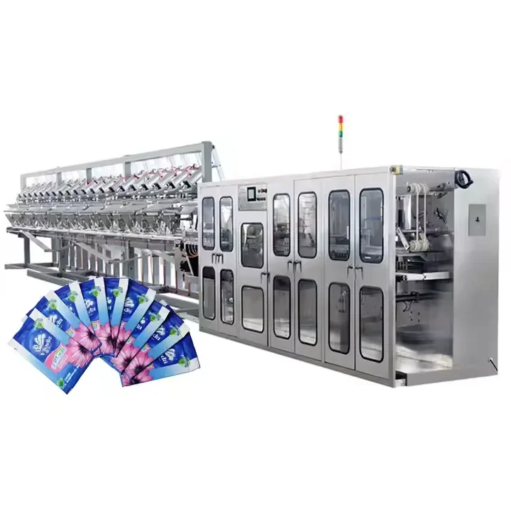 2025 High Quality Large Capability Wet Wipes Making Machine Production New Condition For Sale