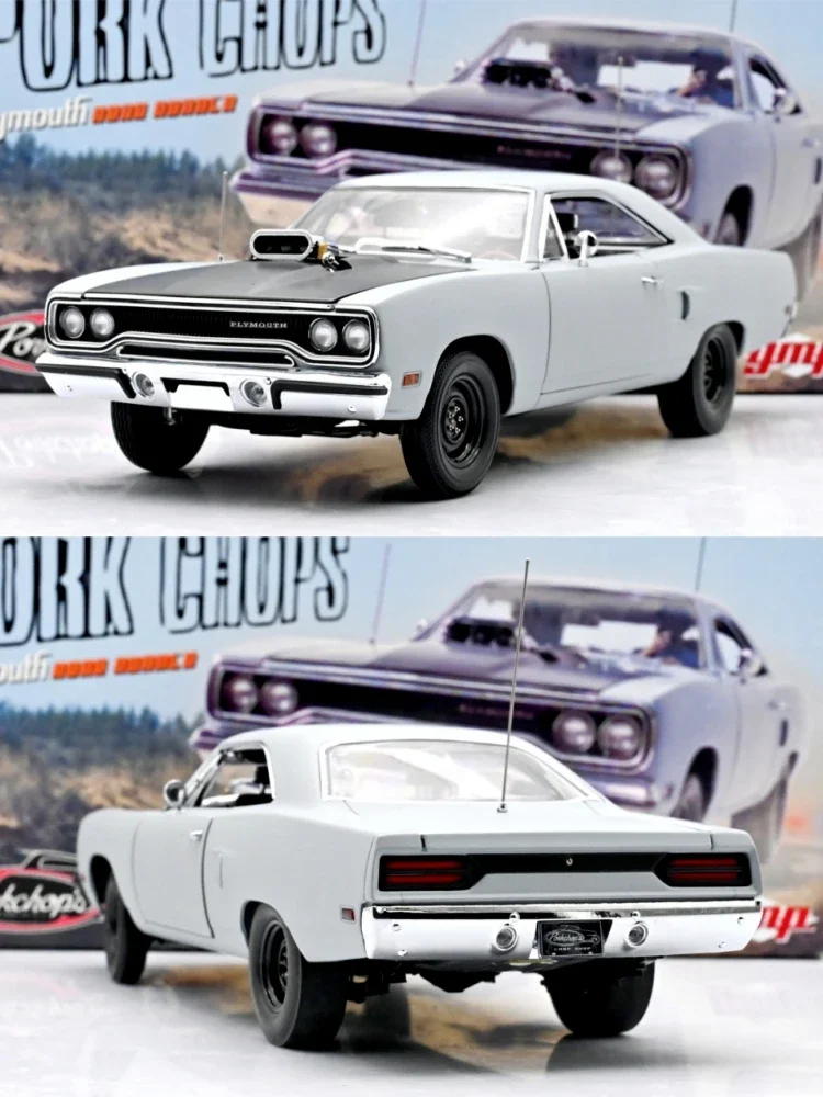 

GMP 1:18 Plymouth Porkchop Simulation Limited Edition, все открытые металлические статические модели автомобиля из сплава, игрушка в подарок
