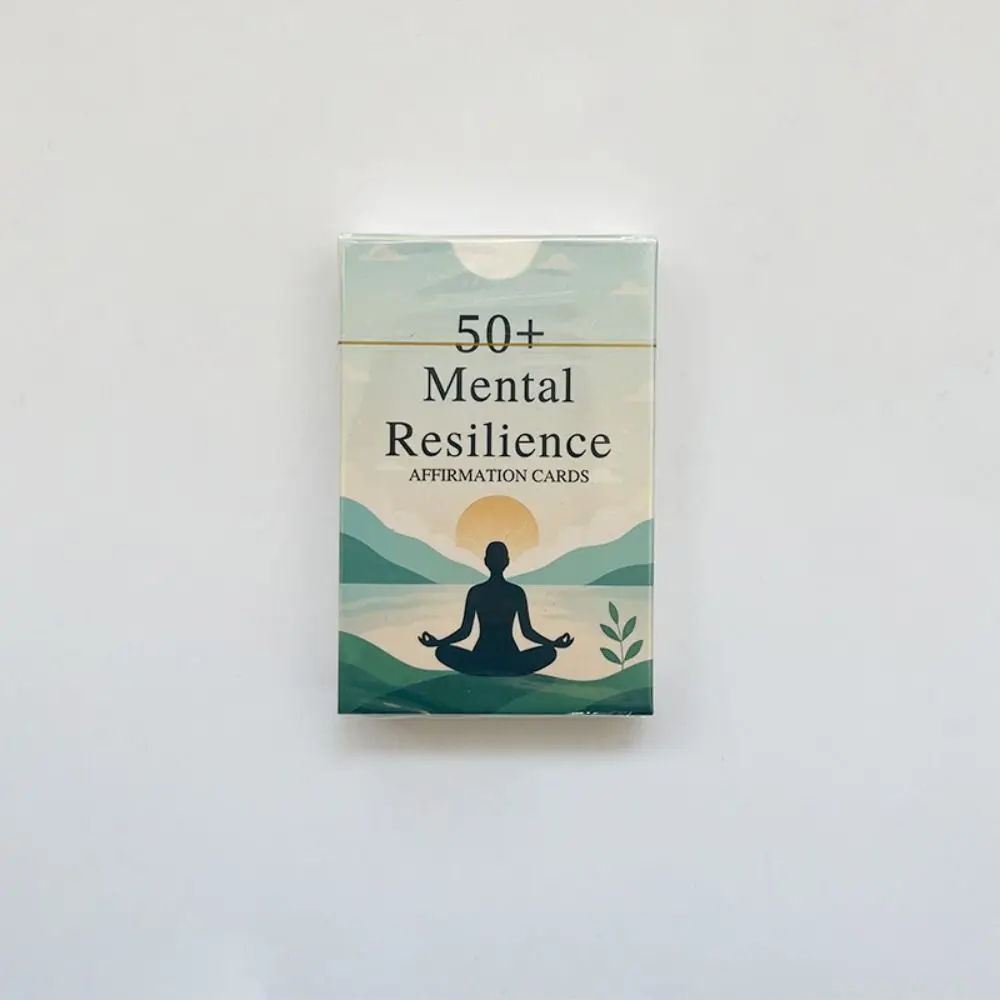 Cartes d'affirmation pour la résilience mentale 50+ : Gratitude, Confiance, Méditation, Soulagement de l'anxiété, Soulagement du stress, Pleine conscience