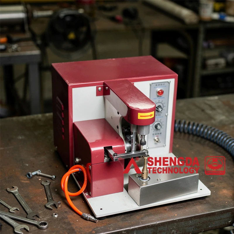 SHENGDA Shoe Leather Bag PU Cover Belt Side Edge Dyeing Coloring Oil Inking Machine Automatic Leather Edge Painting Machine