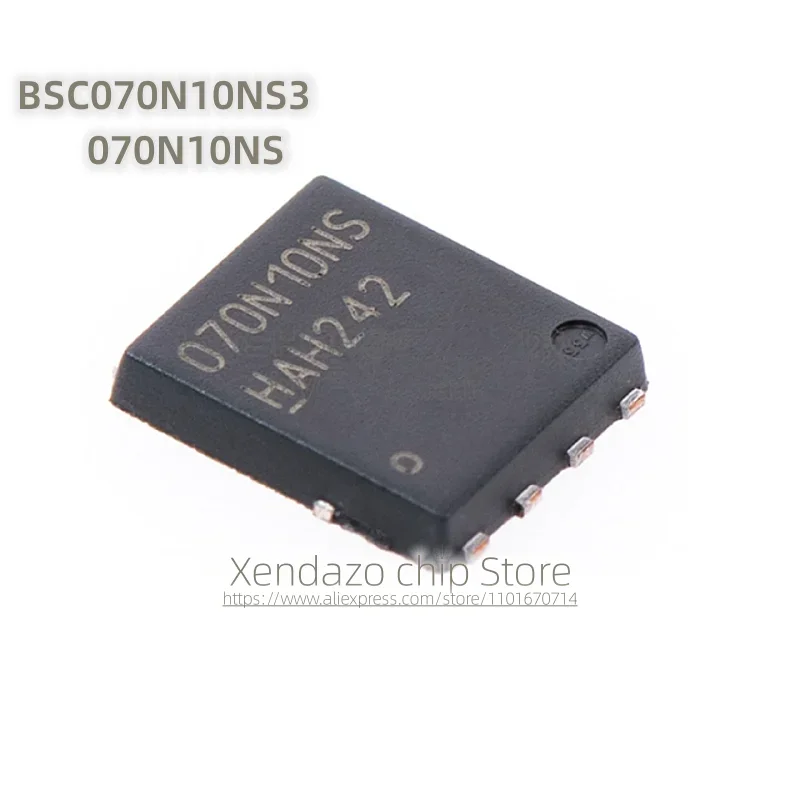 5pcs/lot BSC070N10NS3 070N10NS TDSON-8 package Original genuine 90A 100V MOS field effect