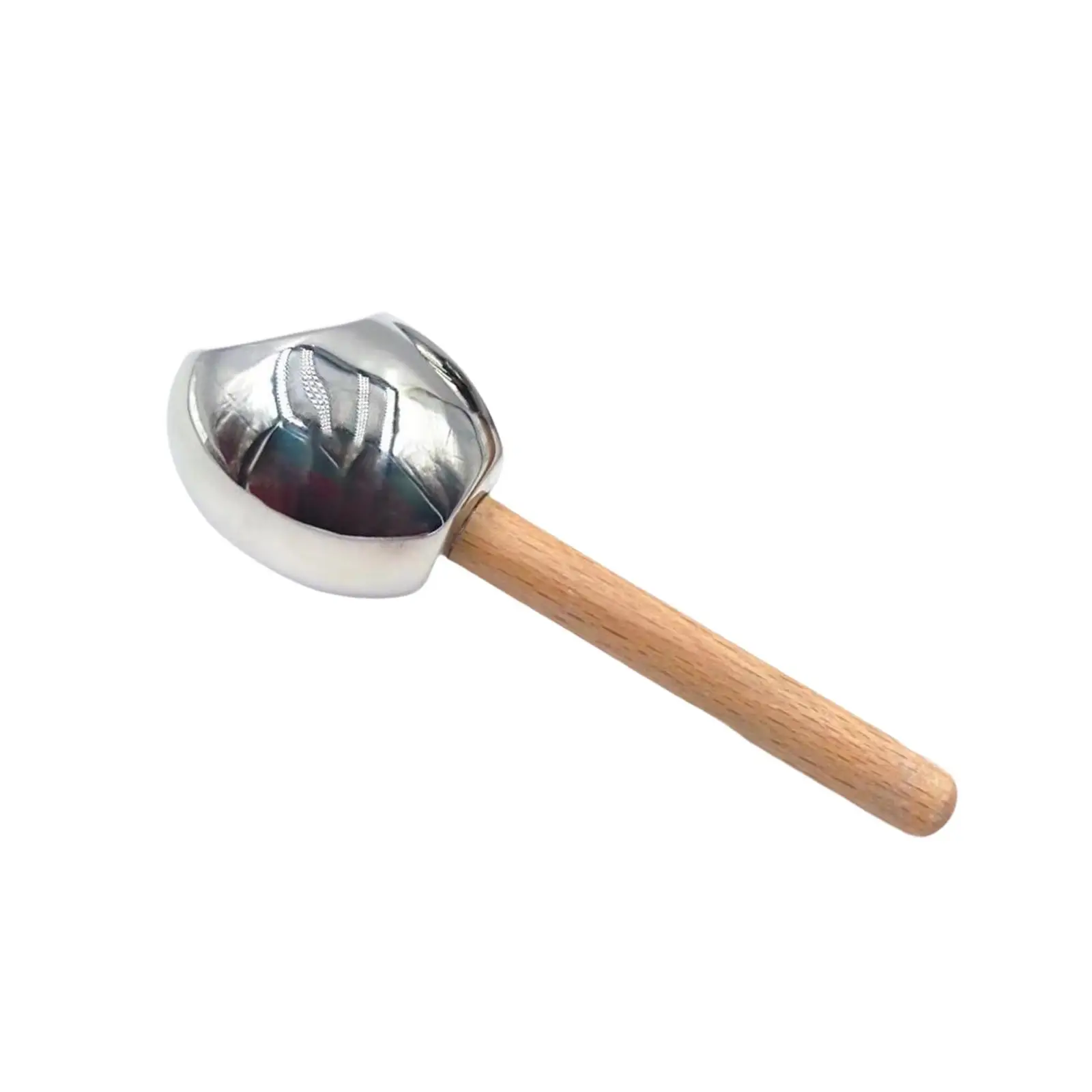 أسطوانة تبريد للوجه من آيس جلوبز للوجه والعينين، أسطوانة تبريد، مقبض خشبي محمول من الفولاذ المقاوم للصدأ أداة تجميل كرات تبريد #3