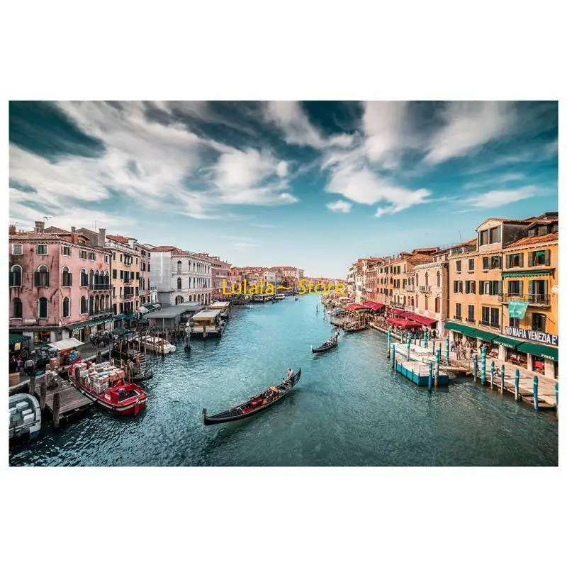 Y4QA 500 조각 어린이 대화식 직소 퍼즐 게임 휴대용 테이블 게임 장난감