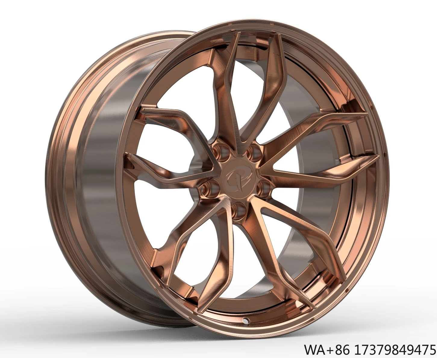 

Custom 5x114.3 5x112 5x120 2-Pieces Deep Concave Multiple Spokes Alloy Car Wheel Forged Rims for Porsche 911