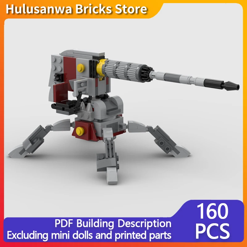 

Classic Ground Artillery Model MOC Building Bricks War Equipment Modular Technology Gifts Holiday Assemble Children Toys Suit