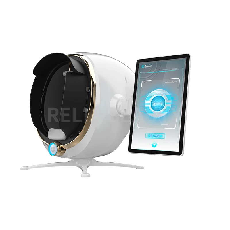 AI Skin analyzer machine Analisador de pele Intelligent Image Face Detector Analizador facial scanner Analizer skory twarzy test