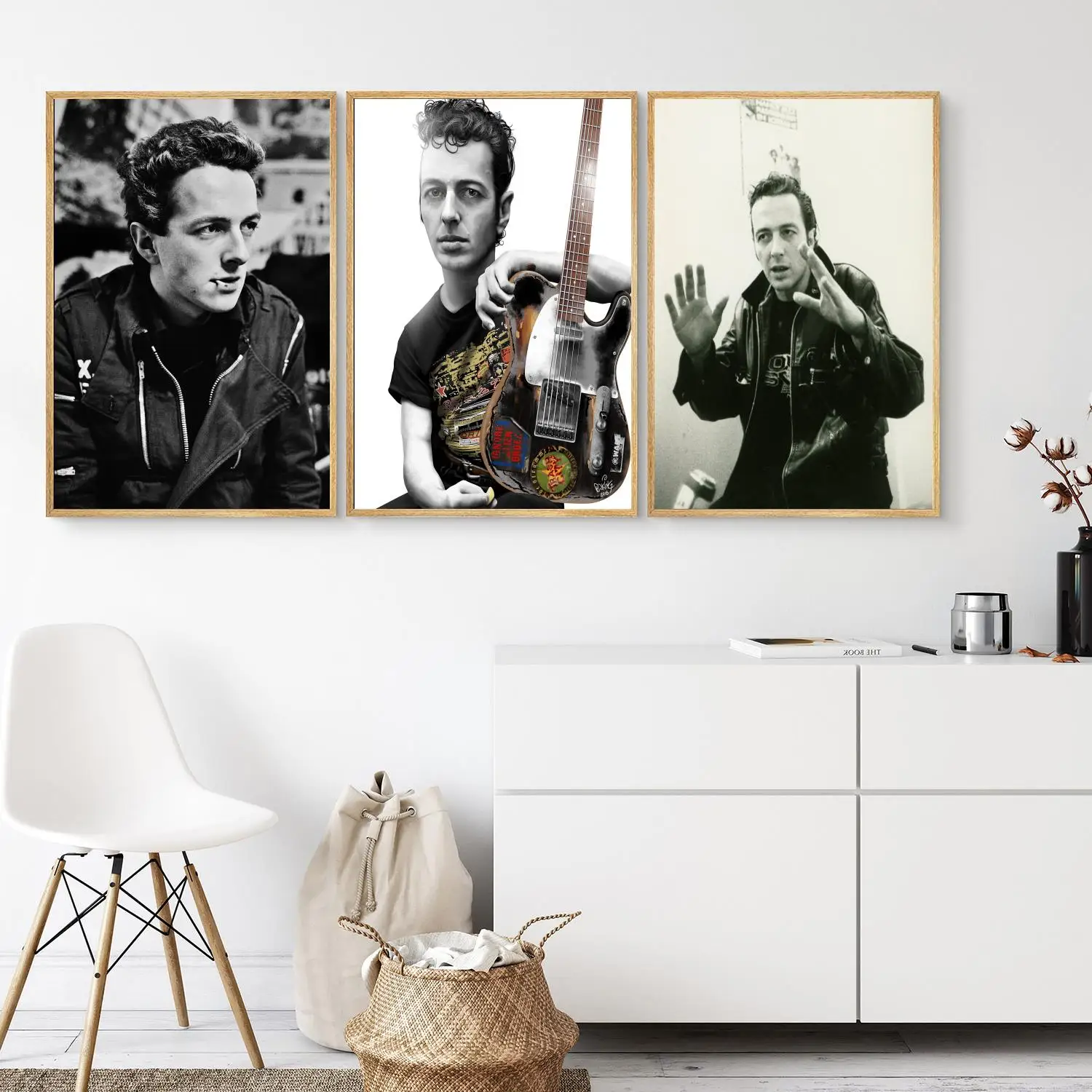 Joe Strummer poster Poster Wall Art 24x36 Canvas Posters Decoration Art Personalized Gift Modern Family bedroom Painting