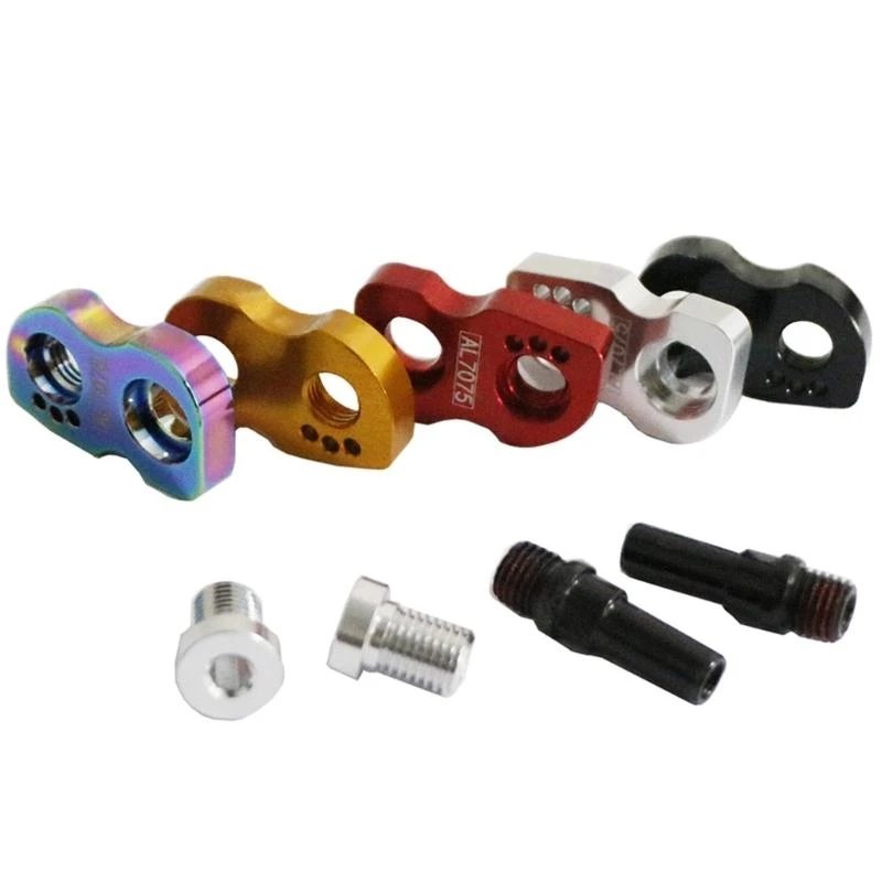 U2JB Cycling v Brake Extension Mounts Bike Brake Adapter Aluminium for Frame & Fork