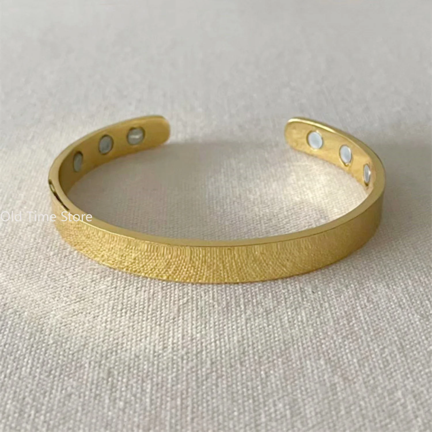 Magnetic Bracelet Arthritis Therapy Energy Bangle Jewelry Pain Relief Bio Magnetic Metal for Women Men