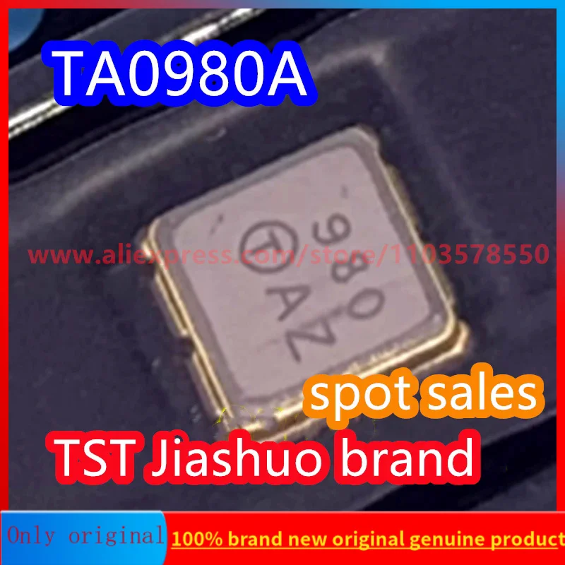 10PCS TA0980A code 980 brand new genuine 402MHz packaged SMD SAW filter in stock