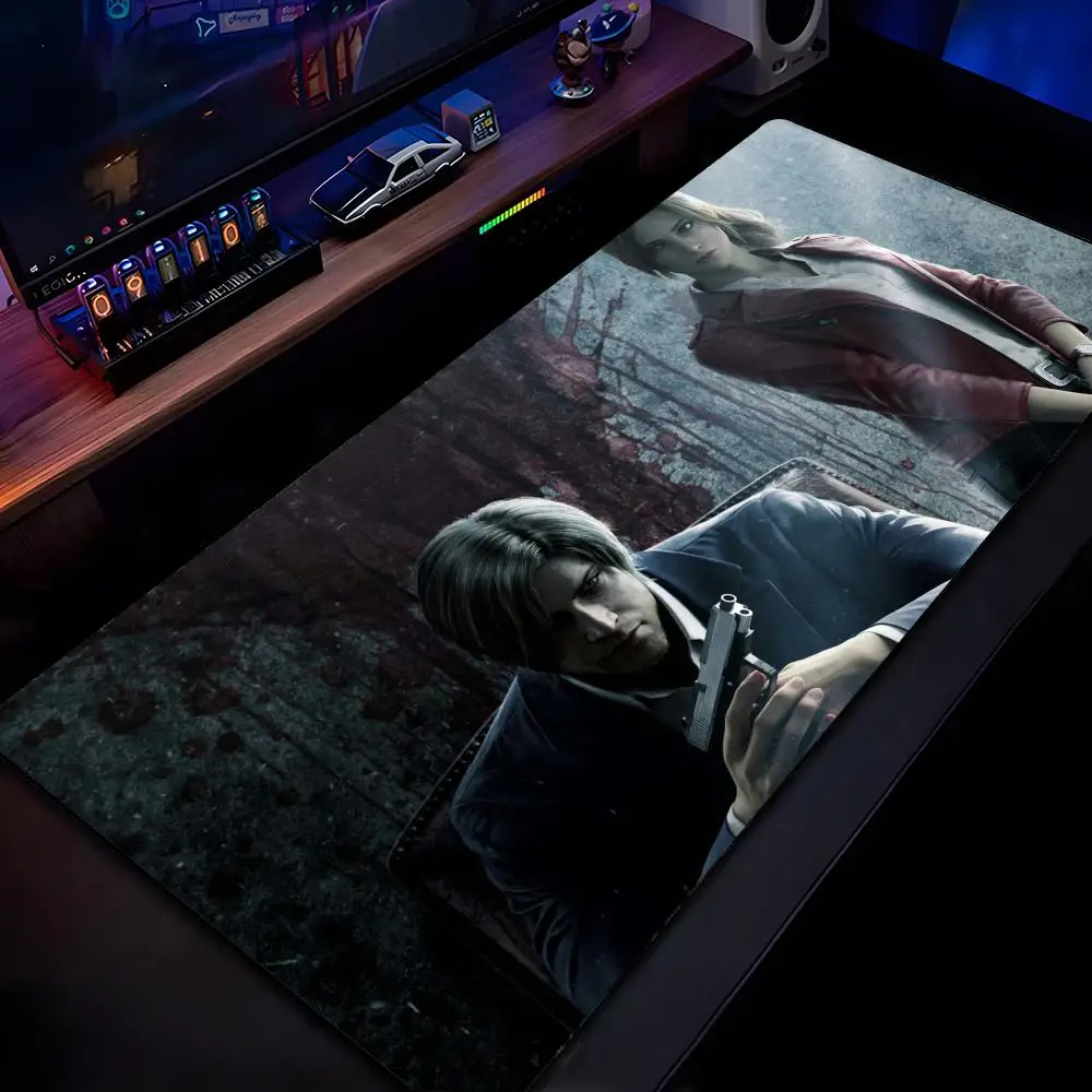 

Gamer R-Resident Evil Mouse Pad Mousepad HD Printing Computer Gamers Locking Edge Non-slip Mouse Pad XXL90x40cm Keyboard PC Desk