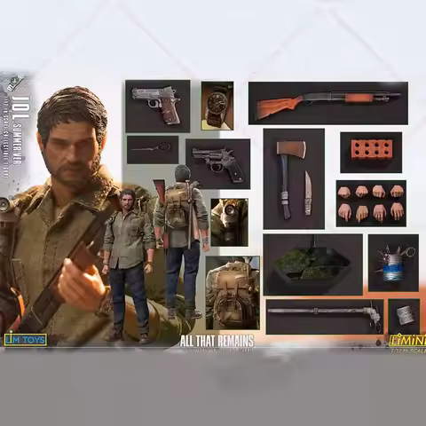Original Brand New Spot Limtoys Apocalypse Survivor 1/12 Joel Ellie 6-inch Action Character Model Collection Gift