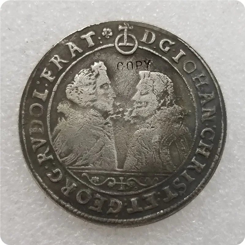 1620-Poland-Polonia-Polska-thaler-tallero-Silesia-John-Christian Copy Coin