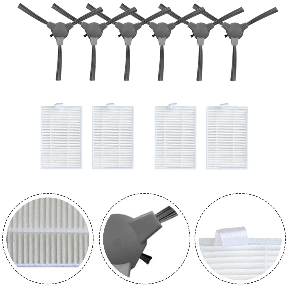 Piezas de repuesto para Robot aspirador, cepillo lateral principal, filtro, mopa, trapo