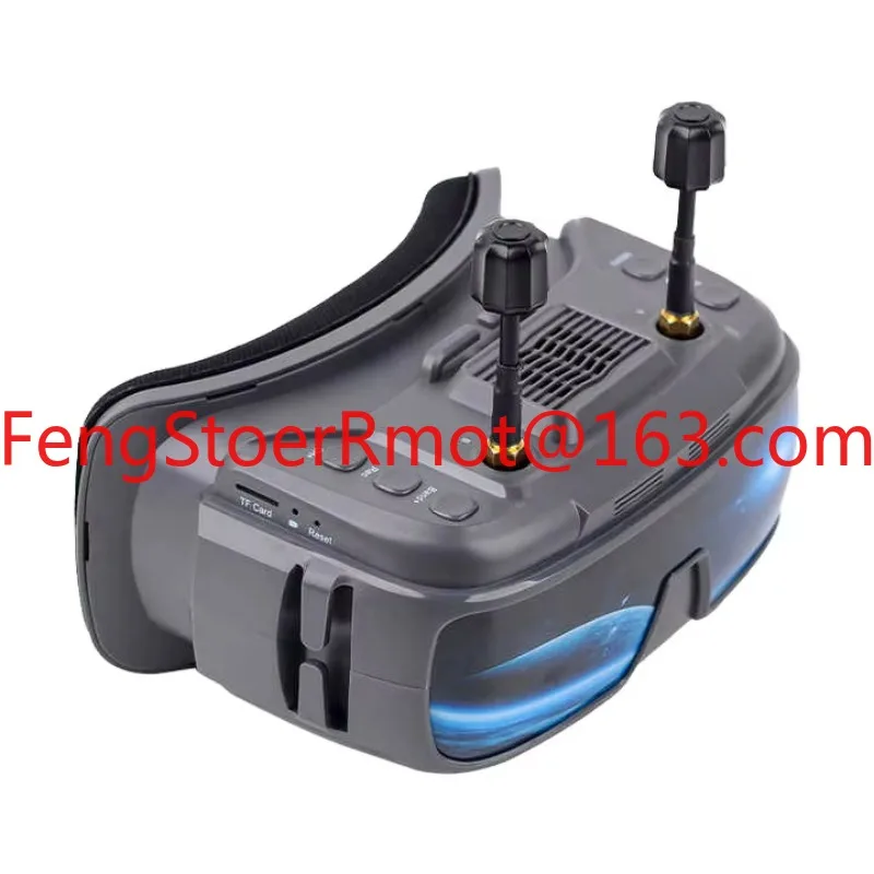 VR200 3.5-inch IPS screen FPV goggles 5.8G analog with DVR 40CH support analog 1024 * 600px resolution