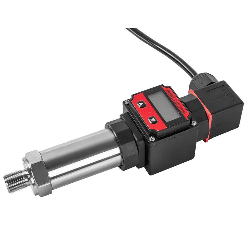 4-20mA 0-10V 0-5V RS485 Pressure Transducer Sensor LCD Hirschmann Pressure Transmitter 0-600bar DC24V Digital Pressure Sensor