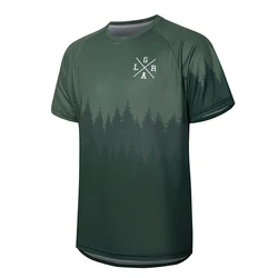 New Outdoor Jungle Off-Road Motorcycle Short-Sleeved Speedsuit, Mountain Speed Dry Sweat Short-Sleeved T-Shirt