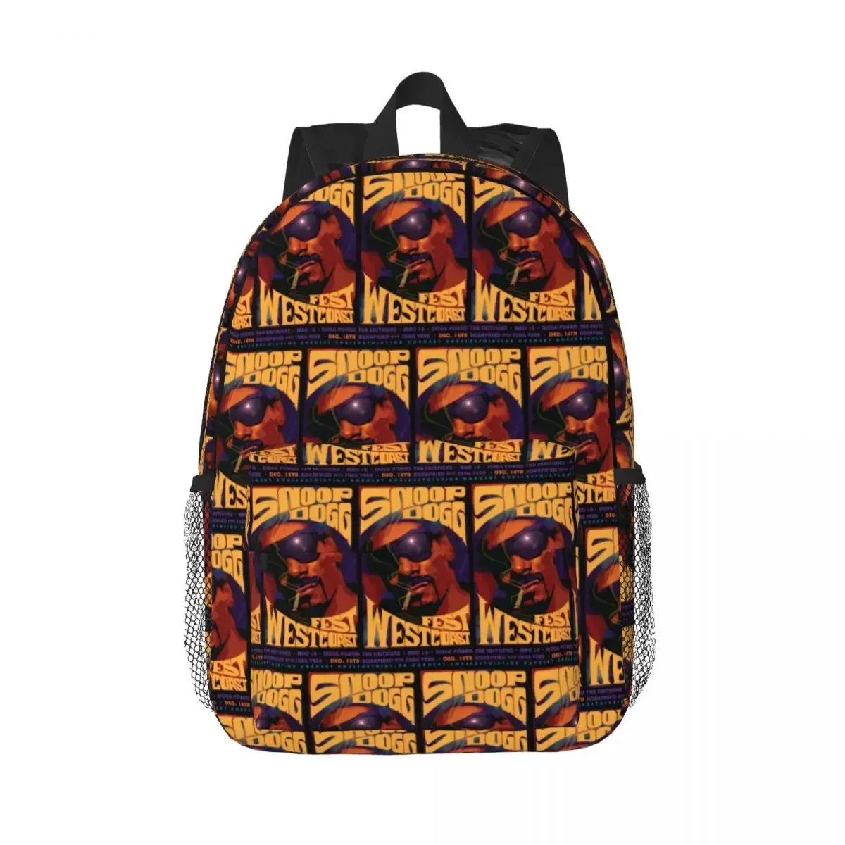 Snoop Dogg Doggy Style Music Backpack Hot Sale DaypackBoys Girls