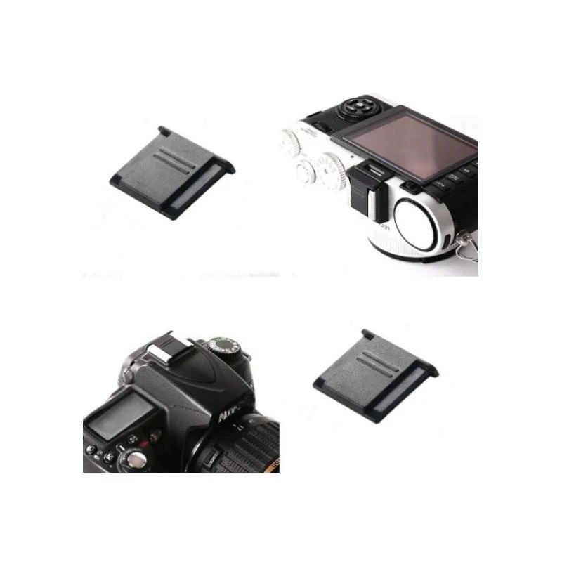 Penutup pelindung Flash Hot Shoe BS-1 untuk aksesoris kamera SLR Canon Nikon Olympus Panasonic Pentax DSLR