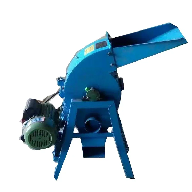 Large Custom Tree Branch Wooden Bio Corn Cob Walnut Shell Chipper Grinder Wood Shredder Crusher Machine With Blade Diesel Engine