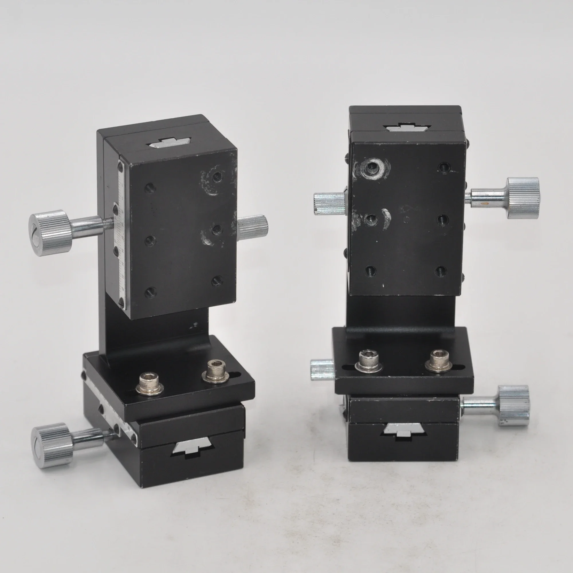 ZWG60 Misumi YZ Achse Zwei-dimensional 40*60mm Manuelle Optische Schwalbenschwanz Nut Rack Und Ritzel Typ Feine einstellung Rutsche