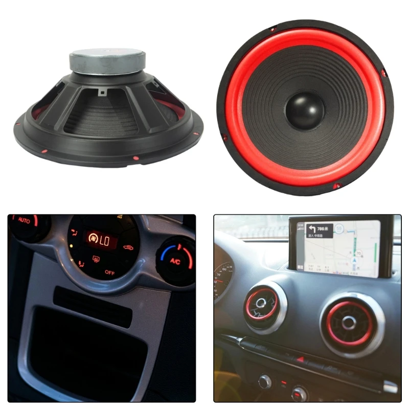 Alto-falantes do subwoofer do carro do poder superior 8 polegadas subwoofer baixo pesado sistemas som da casa 87HC