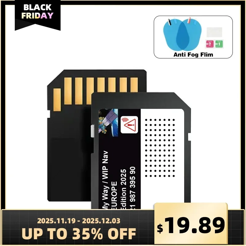 

16GB SD Card WIP Nav Navi Upgrade 2025 Europe map 2198739590 for Peugeot 207 308 3008 407 508 5008 807 Expert Partner Vehicle