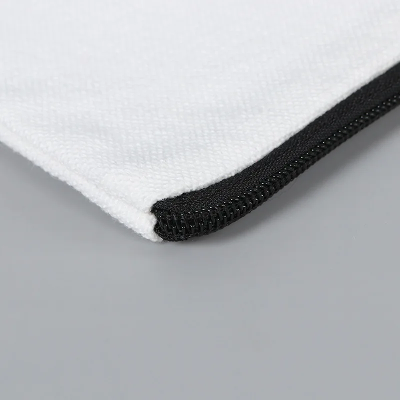 10pcs/lot Canvas Zipper Bag Jewelry Cosmetic Packaging Bags Coin Headphone Storage Bag Pencil Case Small Stationery Bag