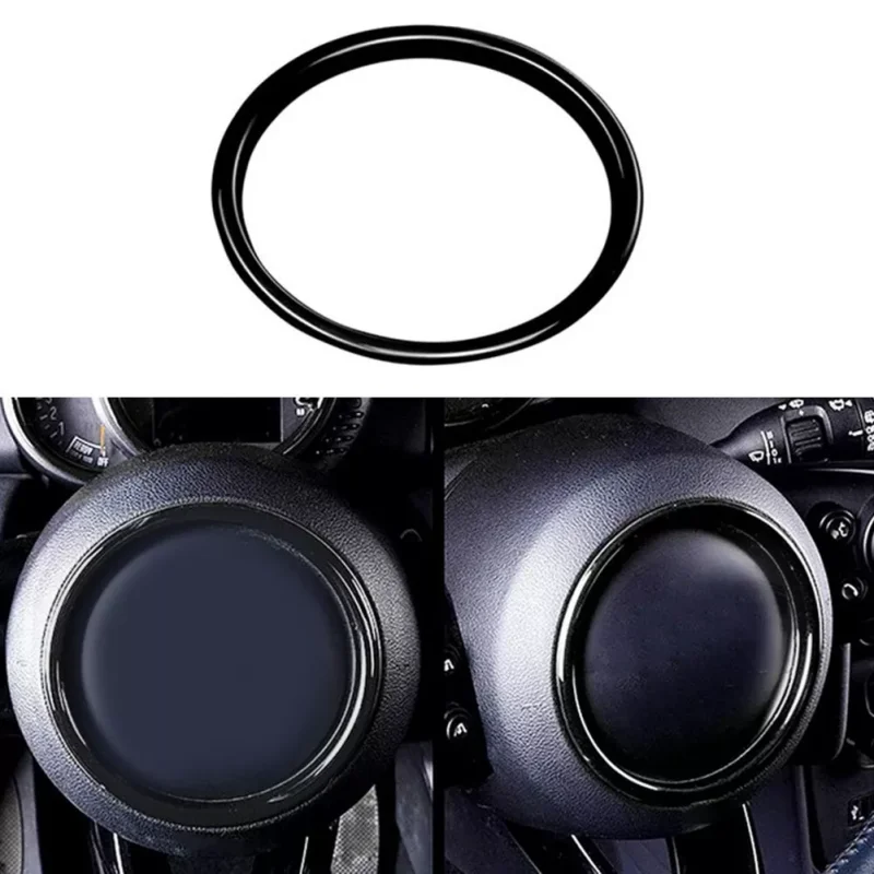 

1PC Car Steering Wheel Center Ring Cover Trim For MINI F54 /F55 /F56 /F57 /F60 For Cooper S JCW Car Interior Accessories