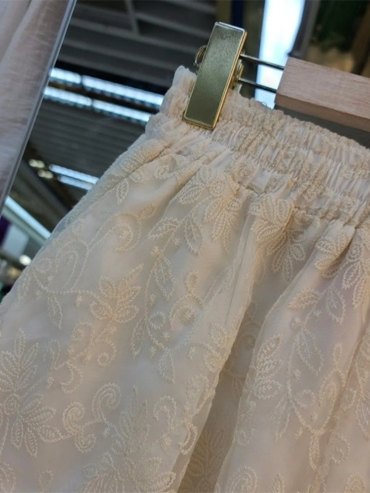 

Широкие брюки-палаццо для полных женщин с кружевной отделкой, базовый слой, высокая талия, из полиэстера