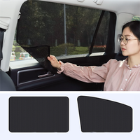 Magnetic Car Sun Shade Car Accessory UV Protect Curtain Sun Visor Protection Window Film Side Window Sunshade Mesh Anti-mosquito