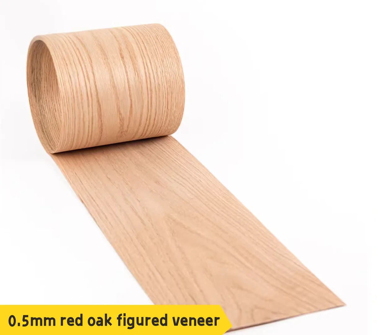 

Thickness:0.5mm Natural Red Oak figured Wood Veneer Sheets Surface Restoration Veneer