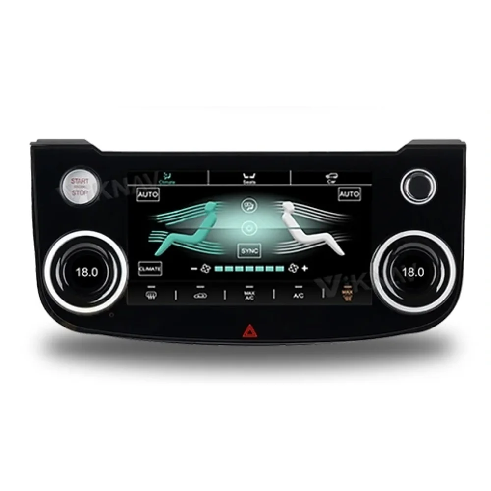 10.0 Inch Car Climate Control For Jaguar XF XFL XE XEL 2015-2020 AC Panel Air Conditioning With LCD Full Touch Screen