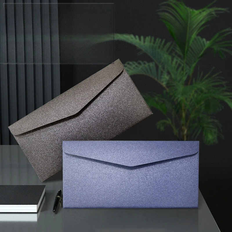Thick Waterproof Pearlescent No.5 Envelopes Elegant Business Wedding Party Invitation Luxury Gift Mailing Envelopes