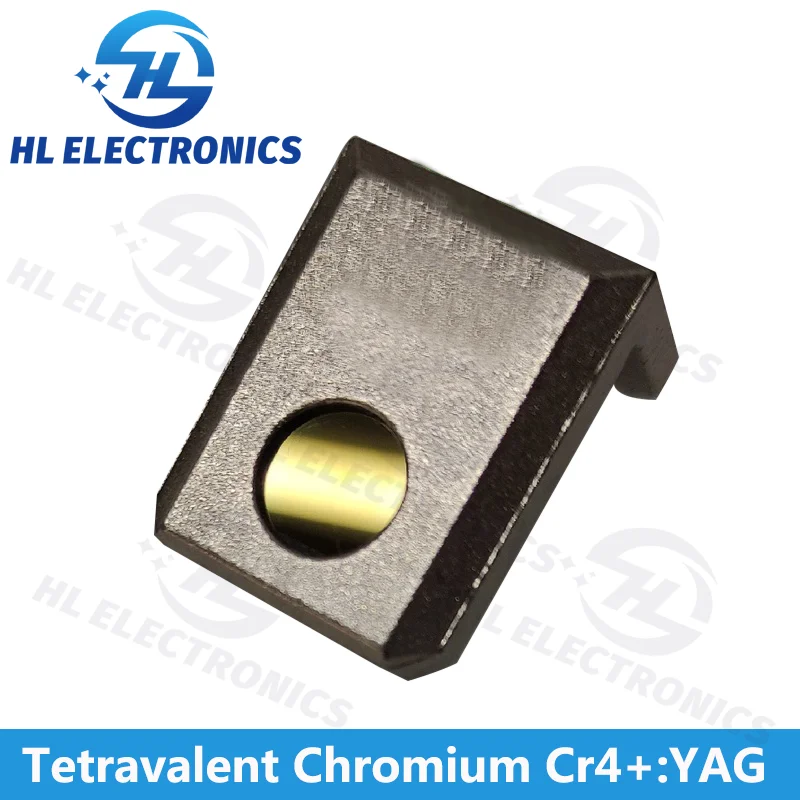 Cr4+:YAG Tetravalent chromium For Nd Yag Laser Handpiece Spare Parts