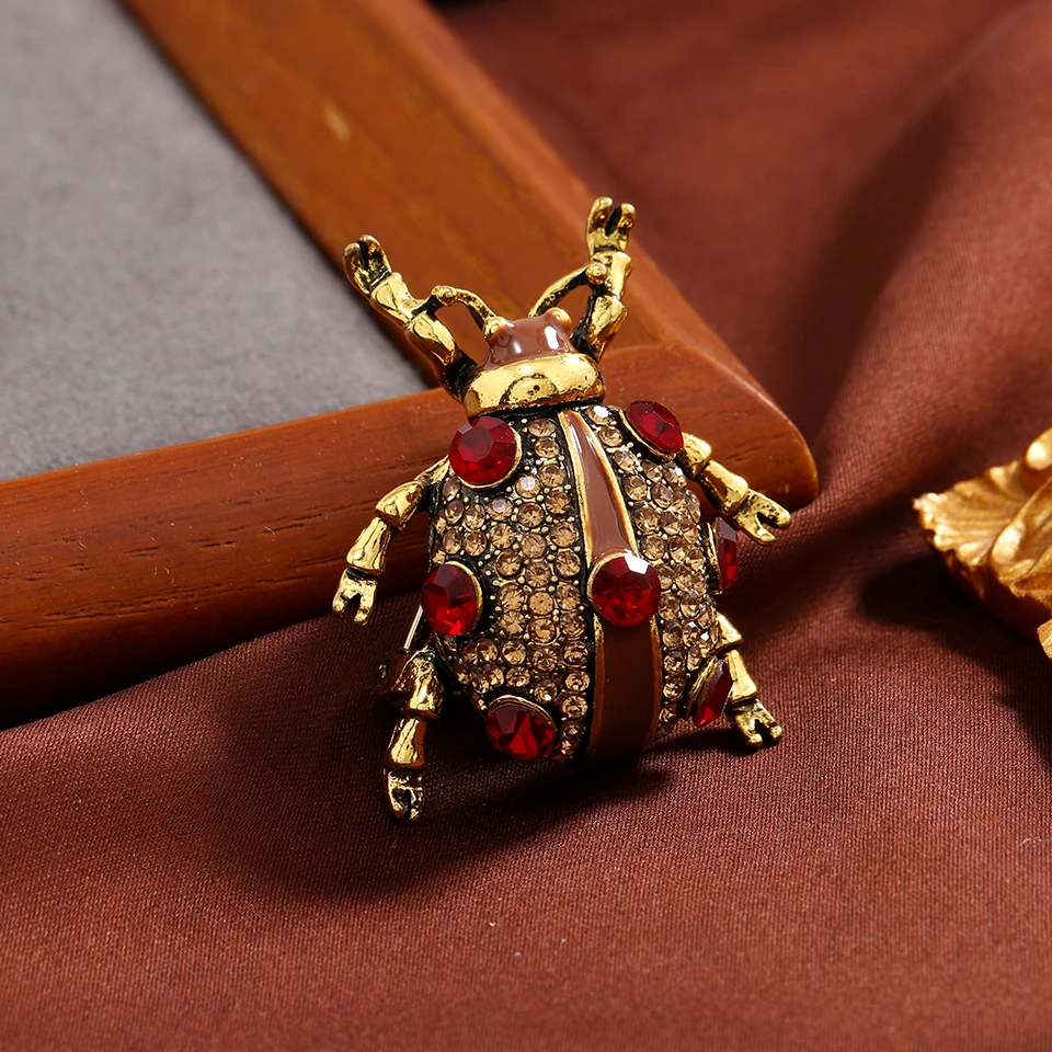 Morkopela broche beetles de st - Vintage Fashion Bug avaliação e preço