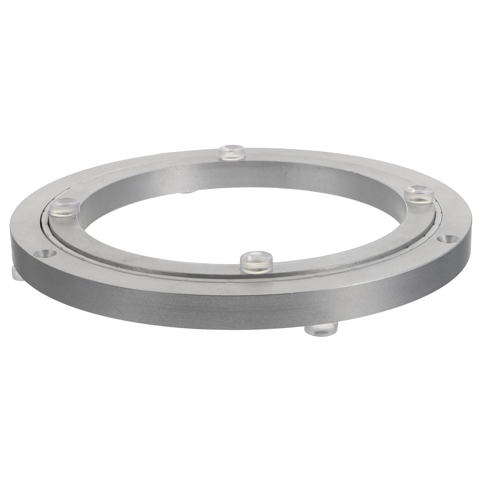 Professional Aluminium Alloy Rotating Bearing Round Turntable Plate Stable Smooth Swivel Plate for Food Display Cake Stand